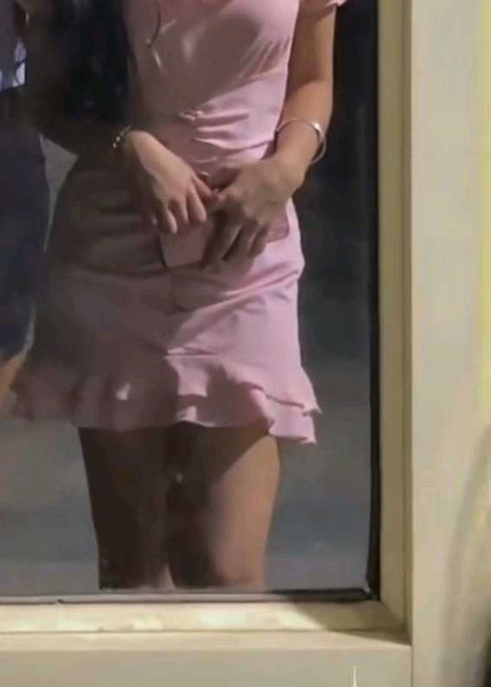 Peachy Pink Bodycon Dress