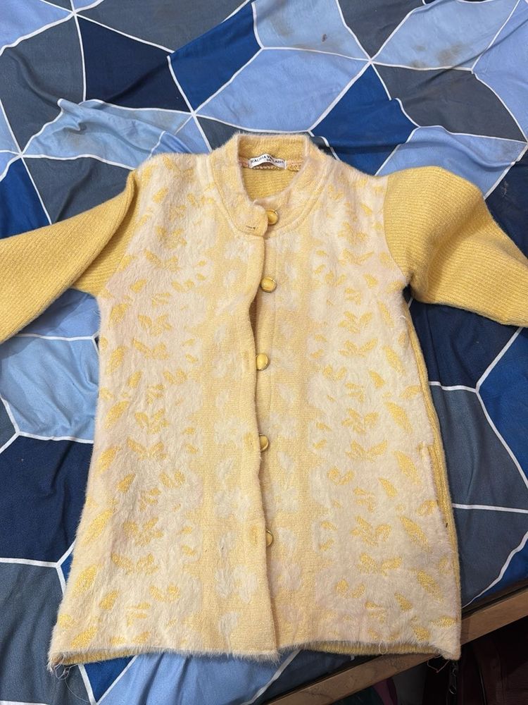 Floral Button-Down Cardigan