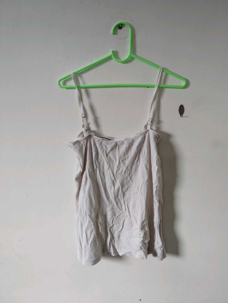 Cream Cami Top