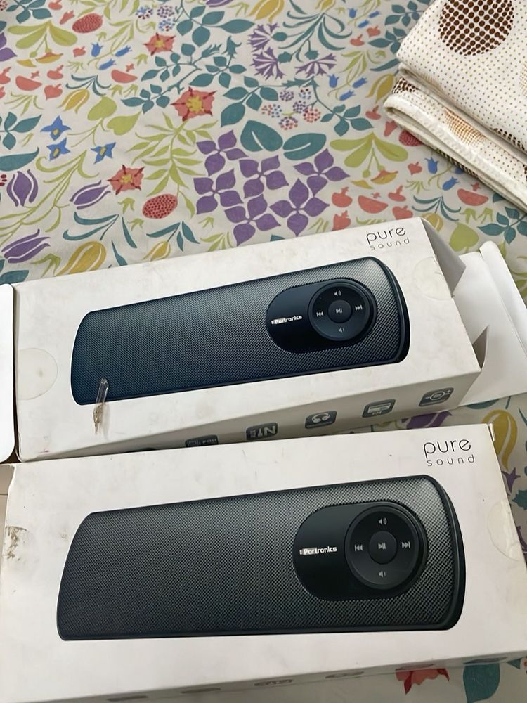 Portable Bluetooth Speaker set of 2