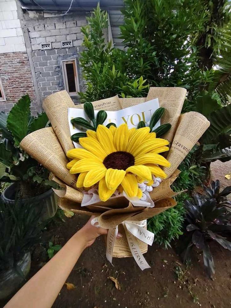 Handmade Sunflower Bouquet