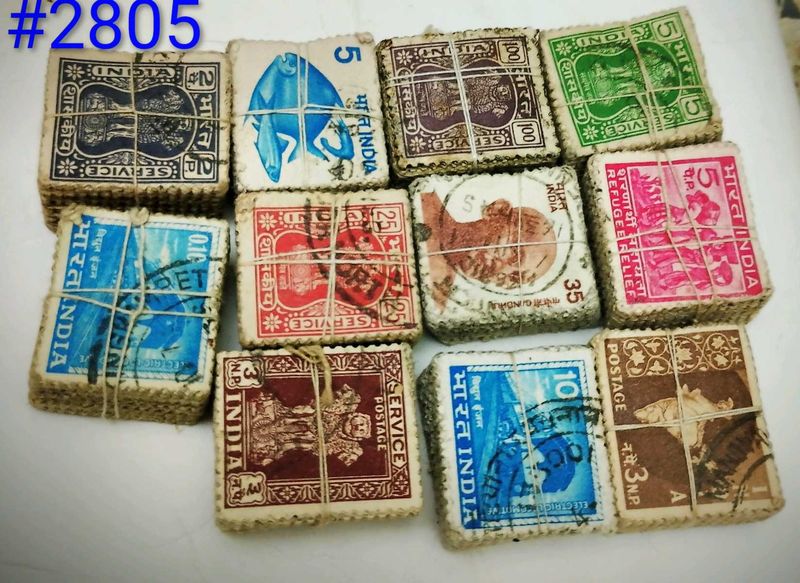 Vintage Postage Stamps Collection