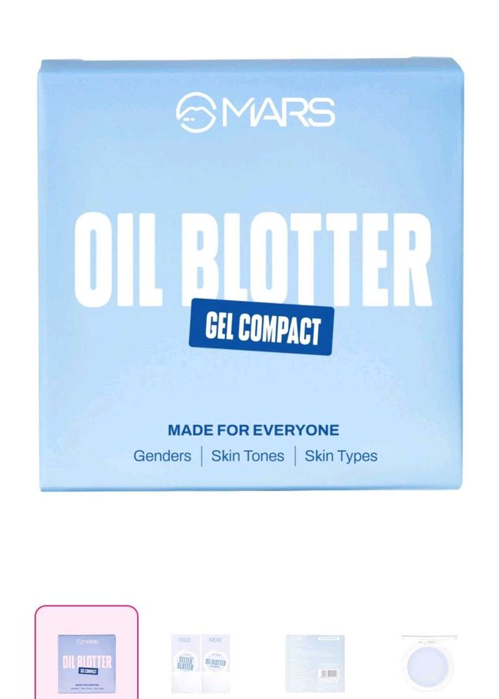 Mars Oil Blotter Gel Compact