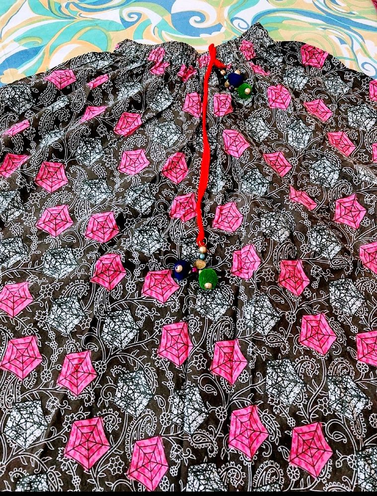Rajasthani Print New Long Skirt