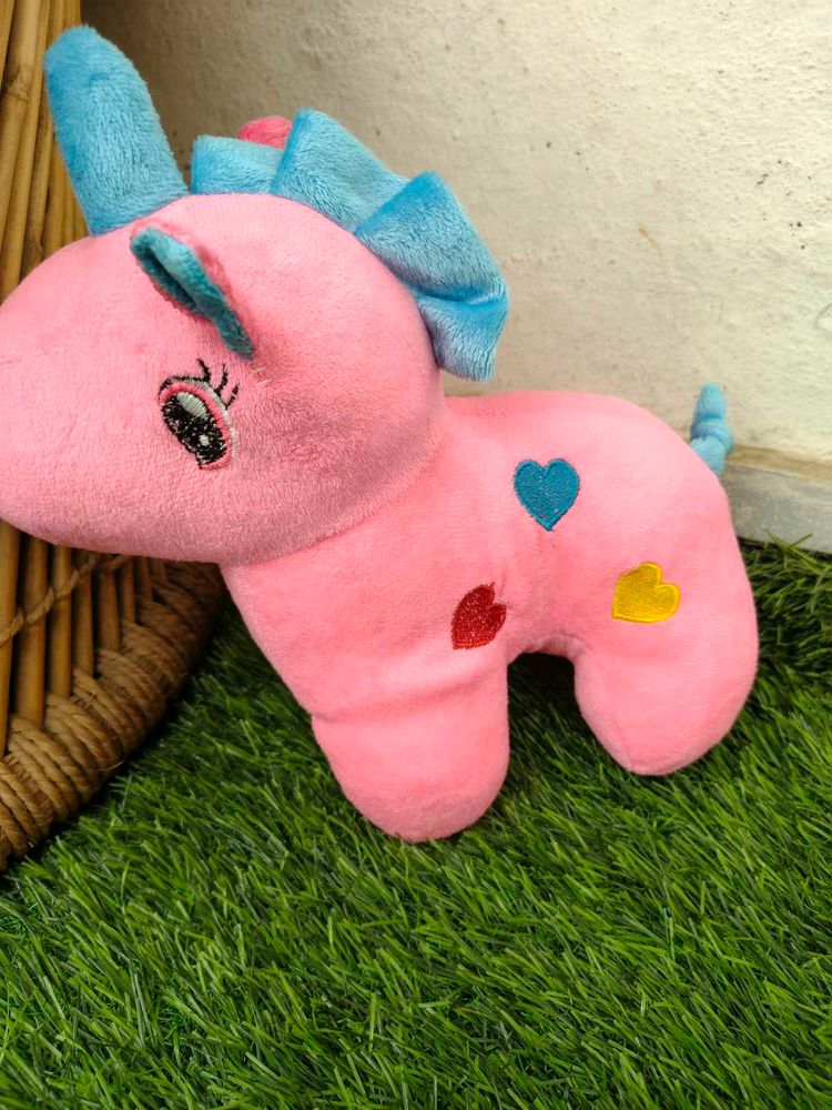 Cute Pink Unicorn Plush Toy