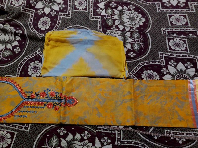 best Embroidered Kurta Material for wedding and ot