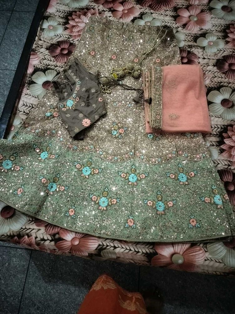 Stunning Embroidered Lehenga Choli