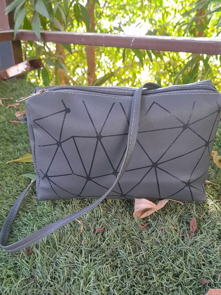 Grey Sling Bag/purse