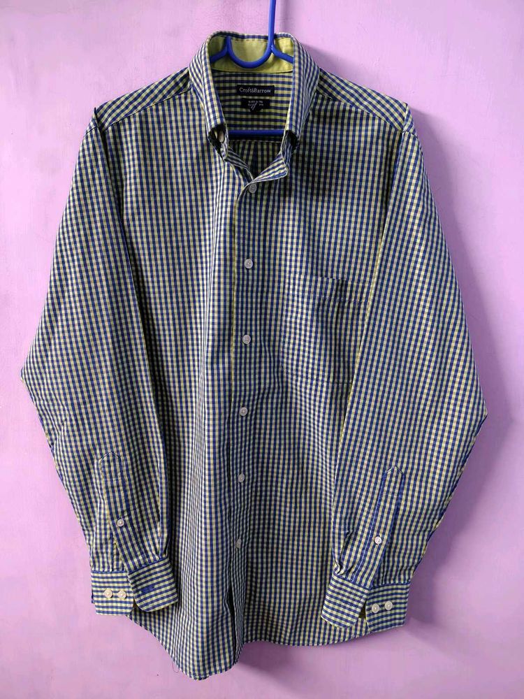 C&amp;B Gingham Button-Down Shirt