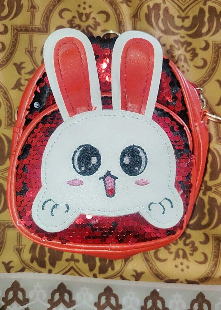 Cute Bunny Sequin Mini Bag