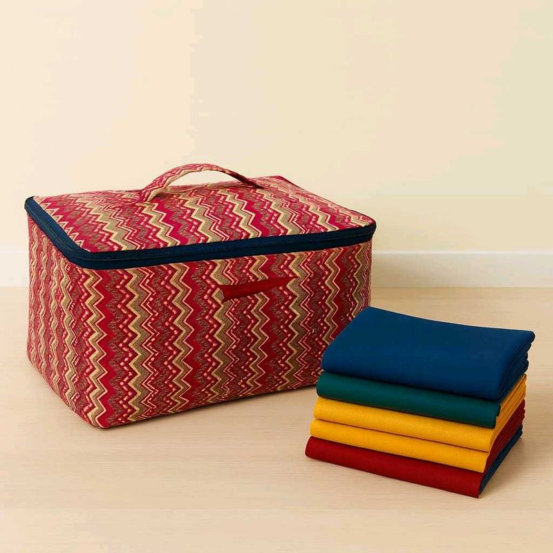 💝✨Decorative Storage Box with Fabric Stack