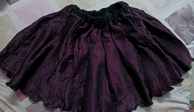 Bohemian Striped short Skirt