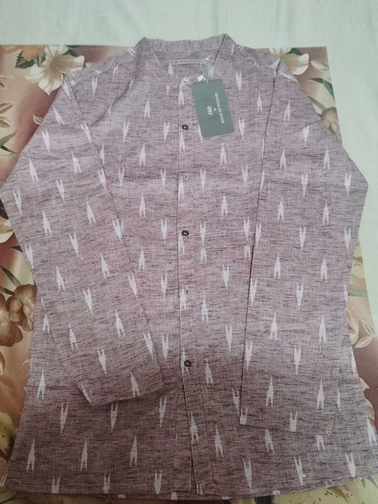 Men's Ikat Kurta Shirt
