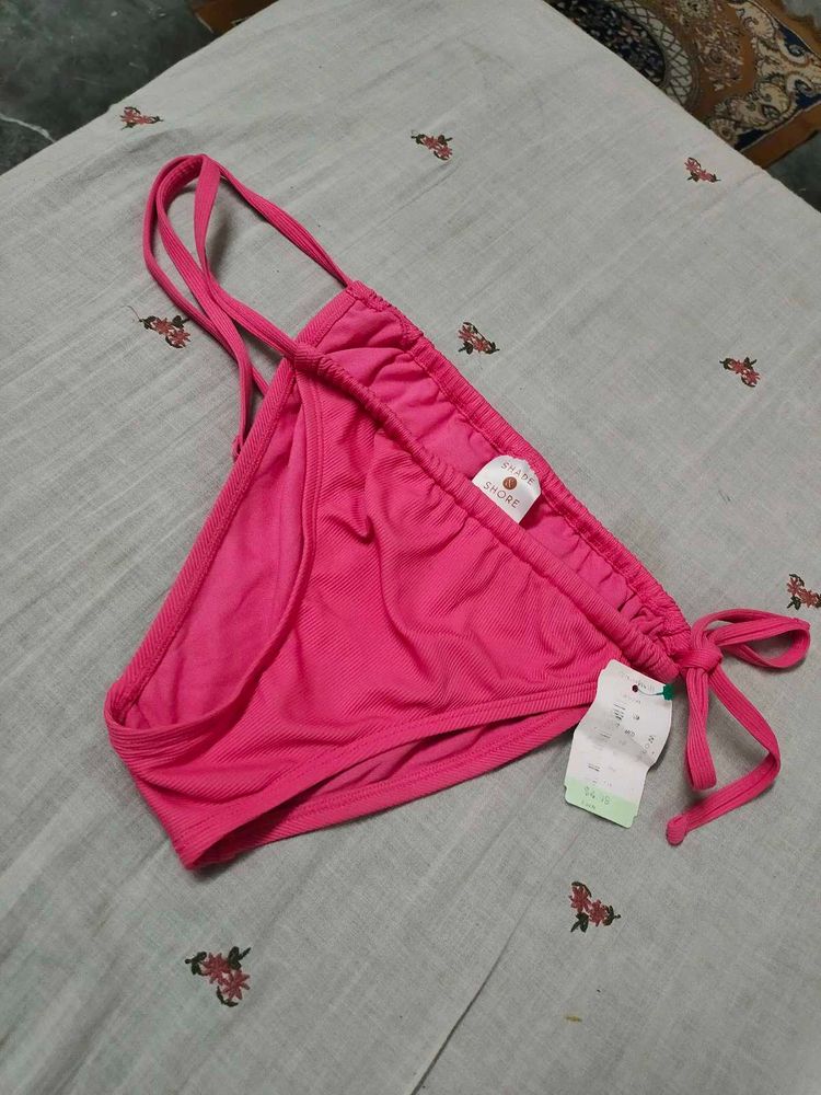 Bright Pink Bikini Bottom