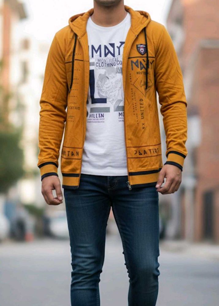Stylish Mustard Hoodie