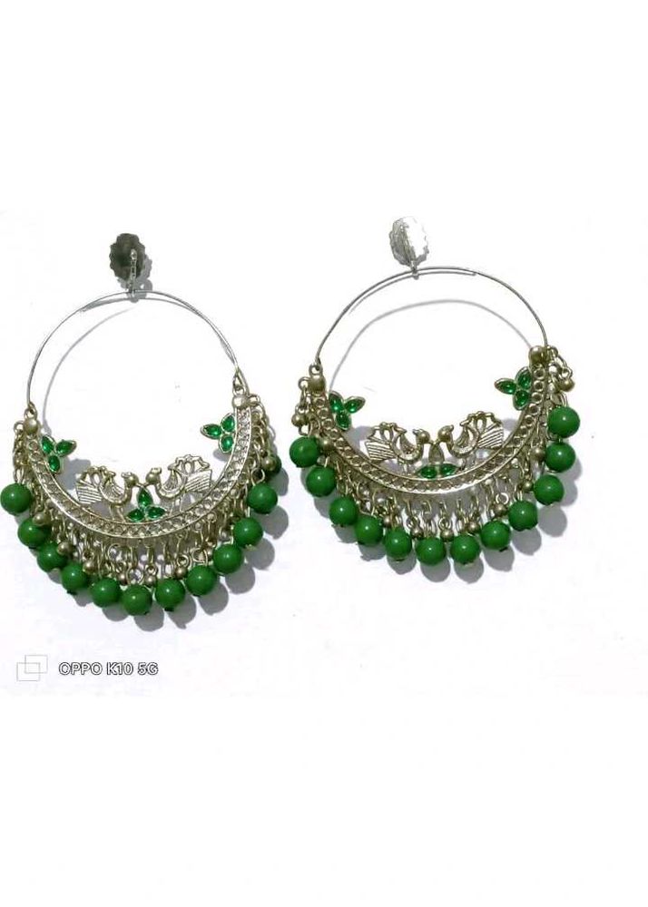 Designer Peacock Earrings