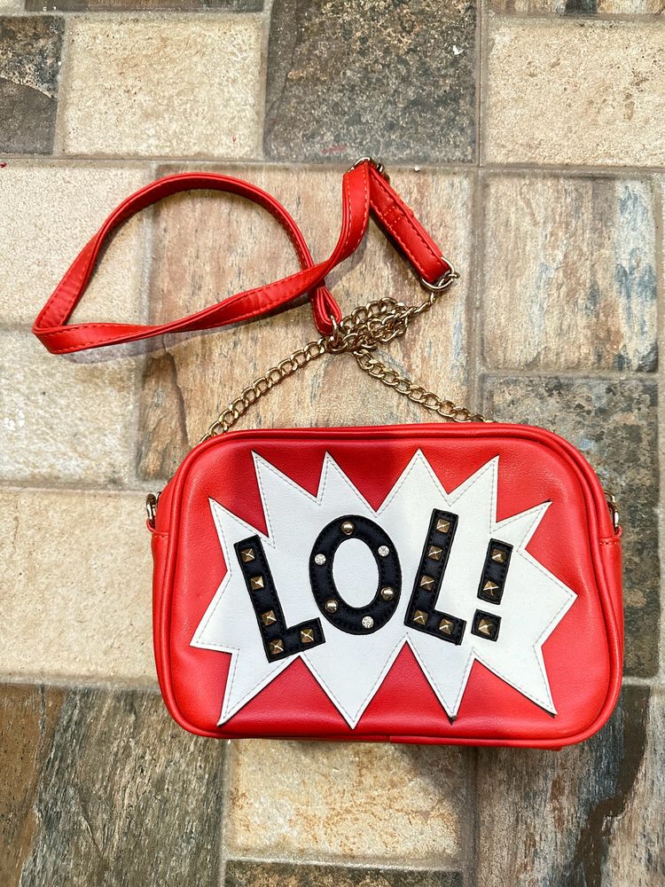 Red Colour Slingbag in Never Used New Condition