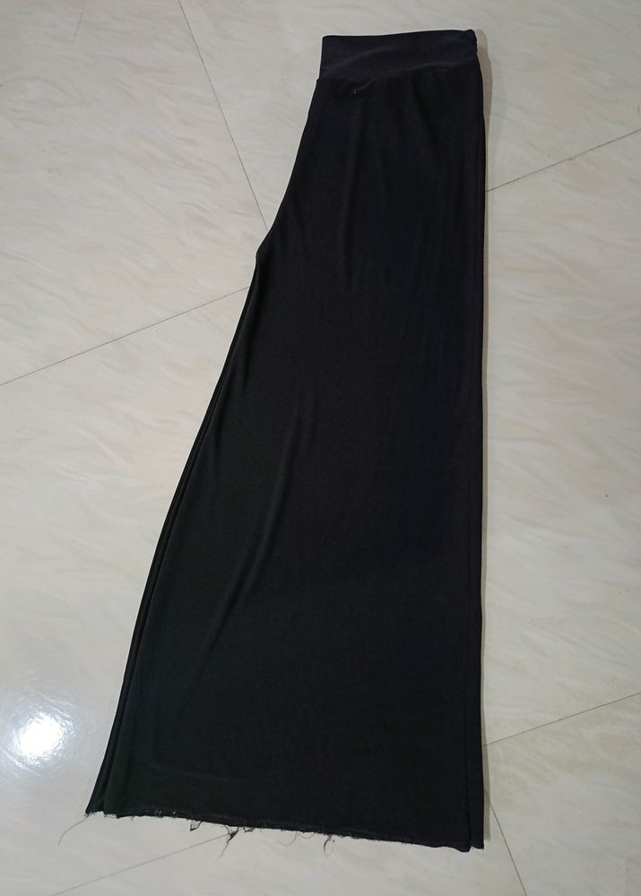 Soft &amp; Stretchable Malai Lycra Free Size Plazzo Pa