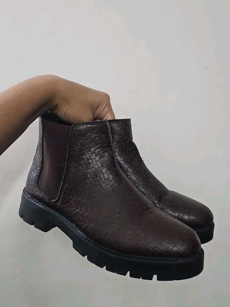 Brown Ankle Boots