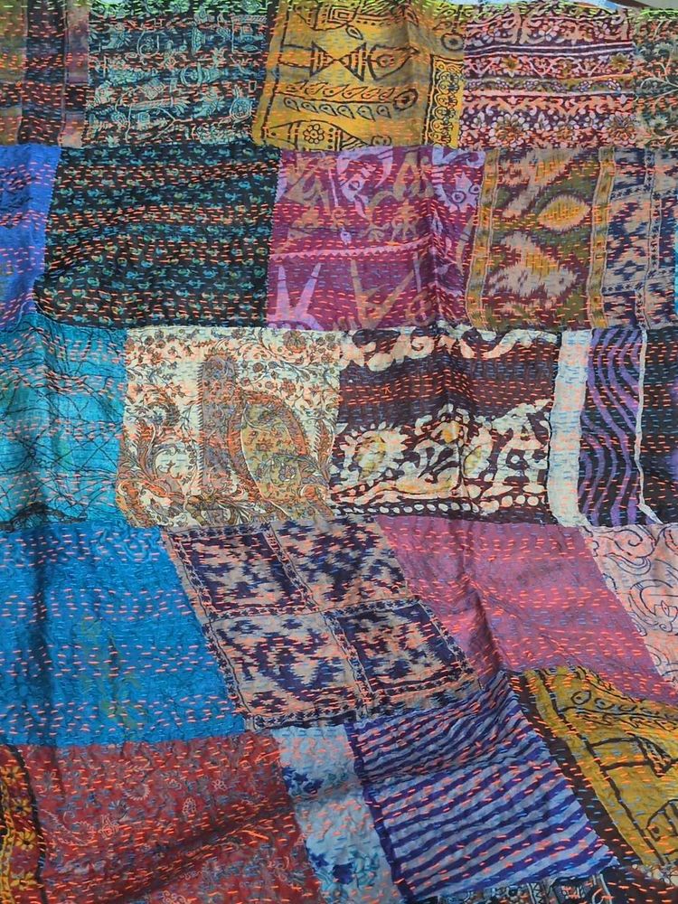 Boho Patchwork Dupatta Scarf