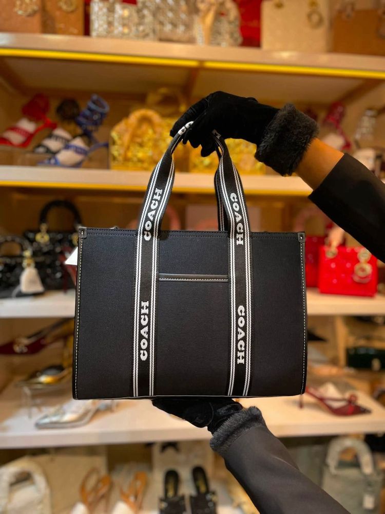 Coach Black Tote Bag