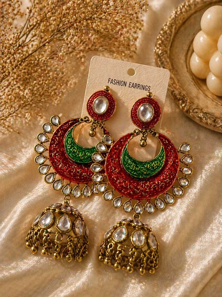 long Indian Earrings