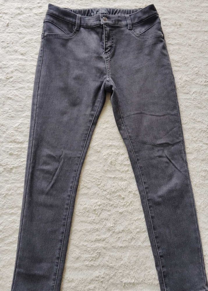 Gray Skinny Jeans