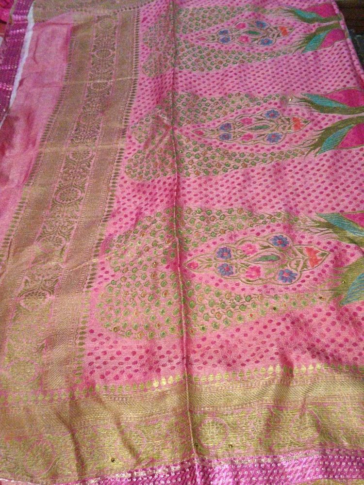 Beautiful Pink Saree