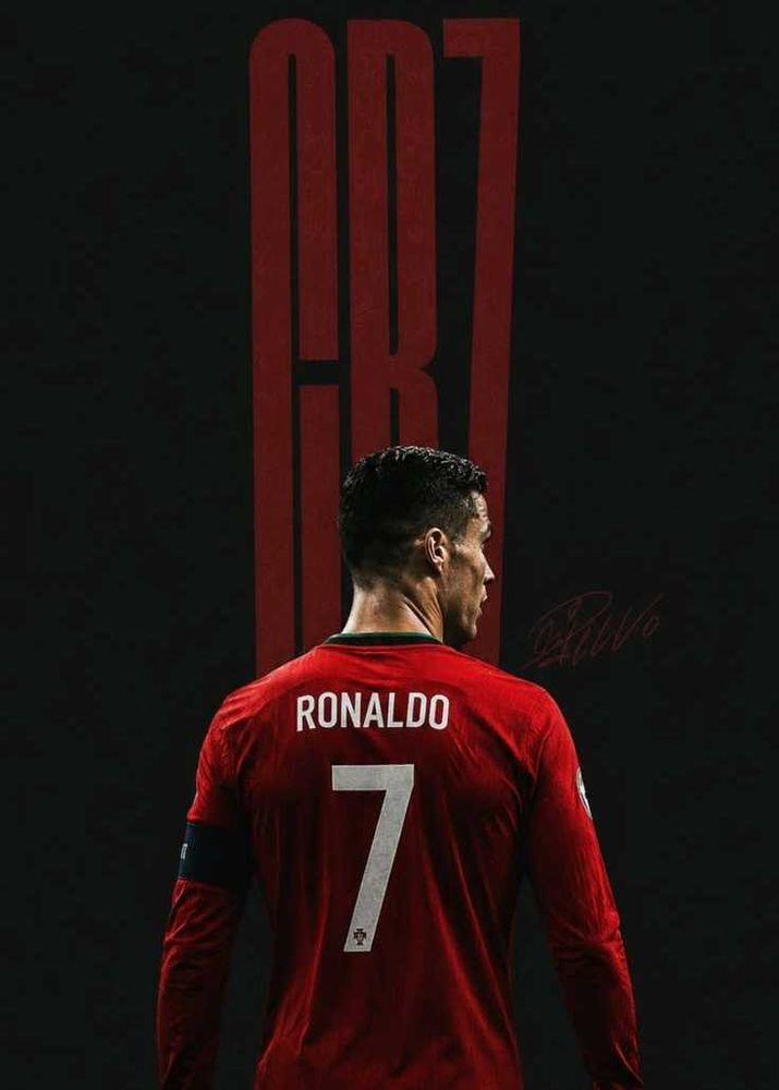Cristiano Ronaldo Poster for fans pack of 4