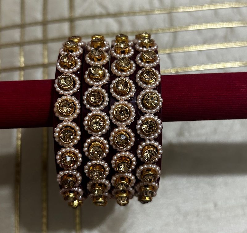 Embellished Bangles Set