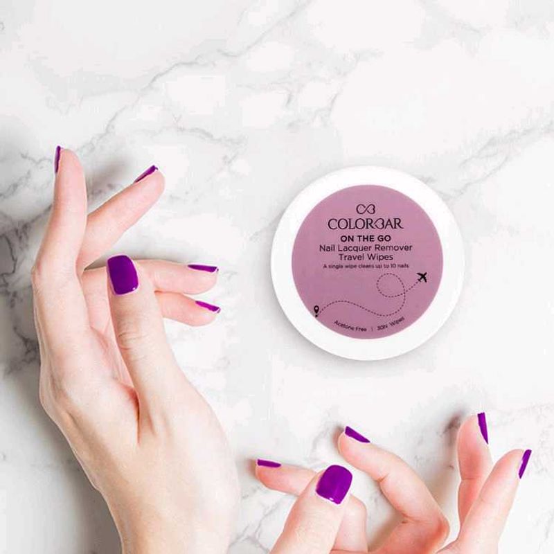 ColorbarOn The Go Nail Lacquer Remover 30 Wipes