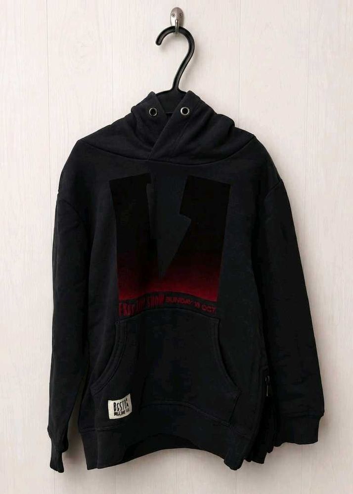 OVS Kids Black Boys Graphic Hoodie