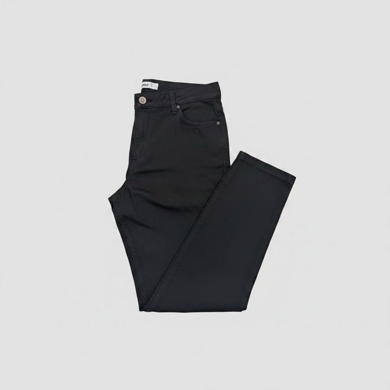 Classic Black Ankle Length Jeans
