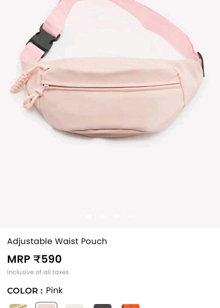 Savana Pink Fanny Pack Belt Bag