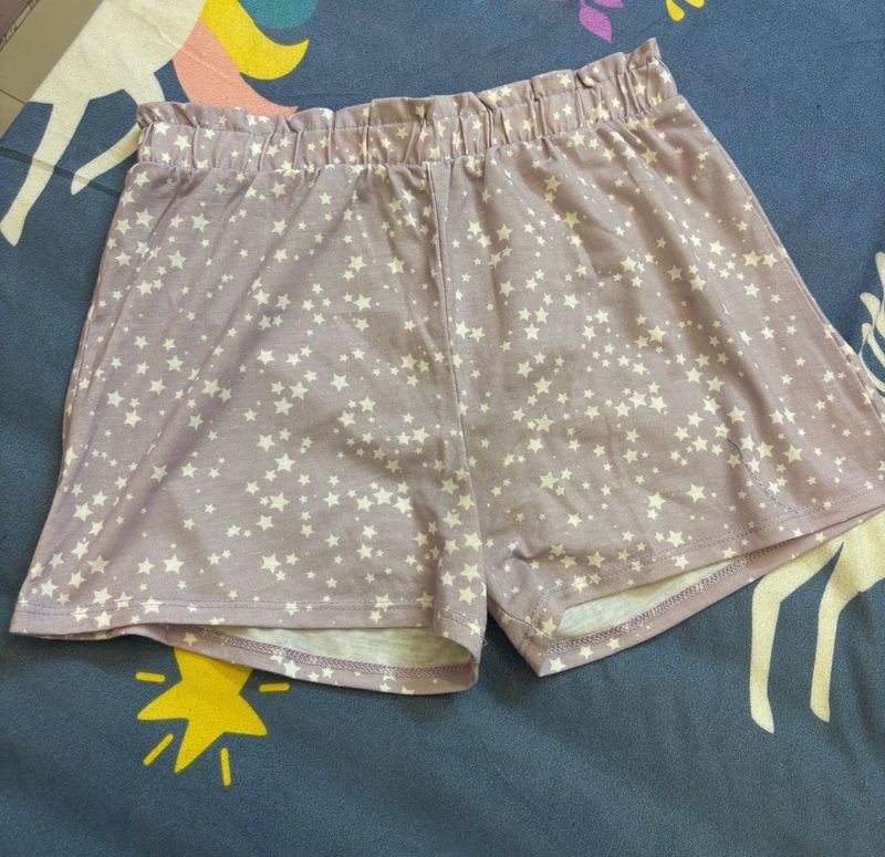 Starry Lavender Shorts