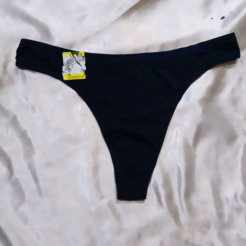 navy blue Thong Panty