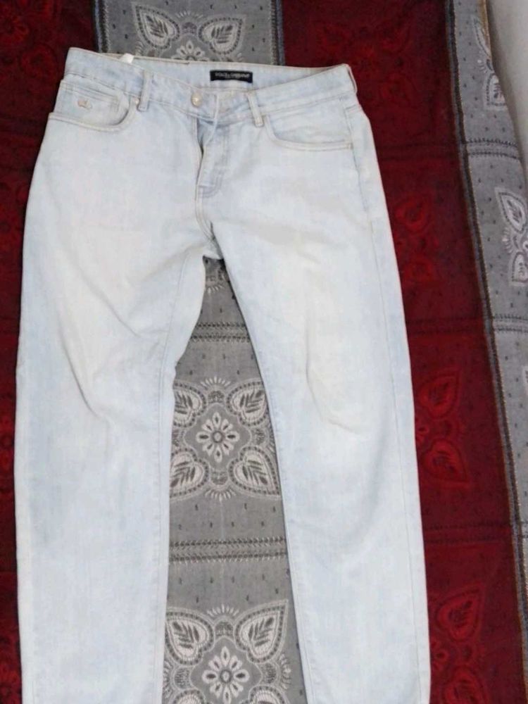 Light Wash D&amp;G Jeans