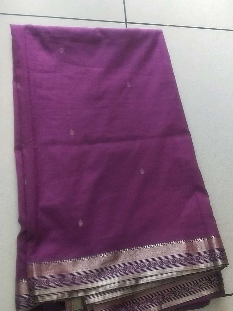 Elegant Purple Saree