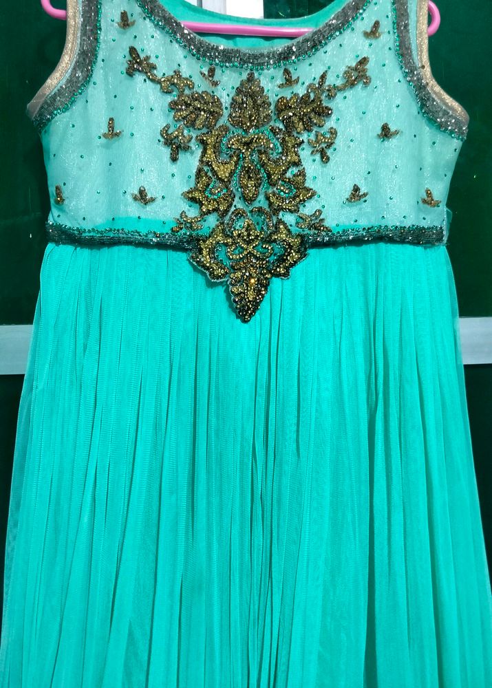 Gown With Salwar Dupatta