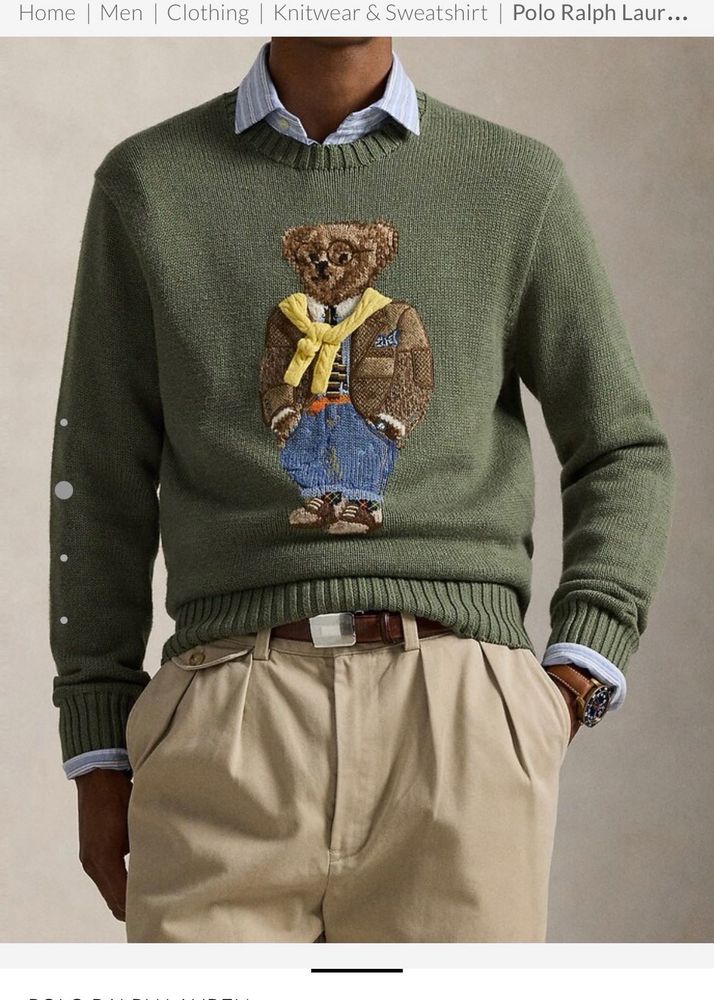 Ralph Lauren Authentic Polo Bear Sweater