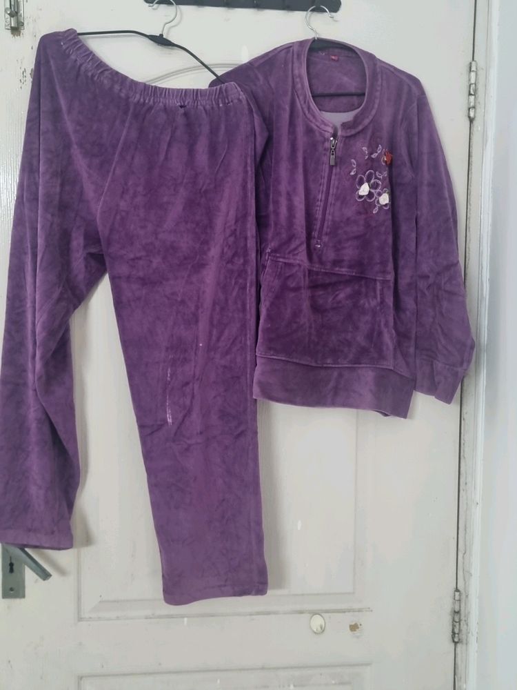 Velvet Night Suit