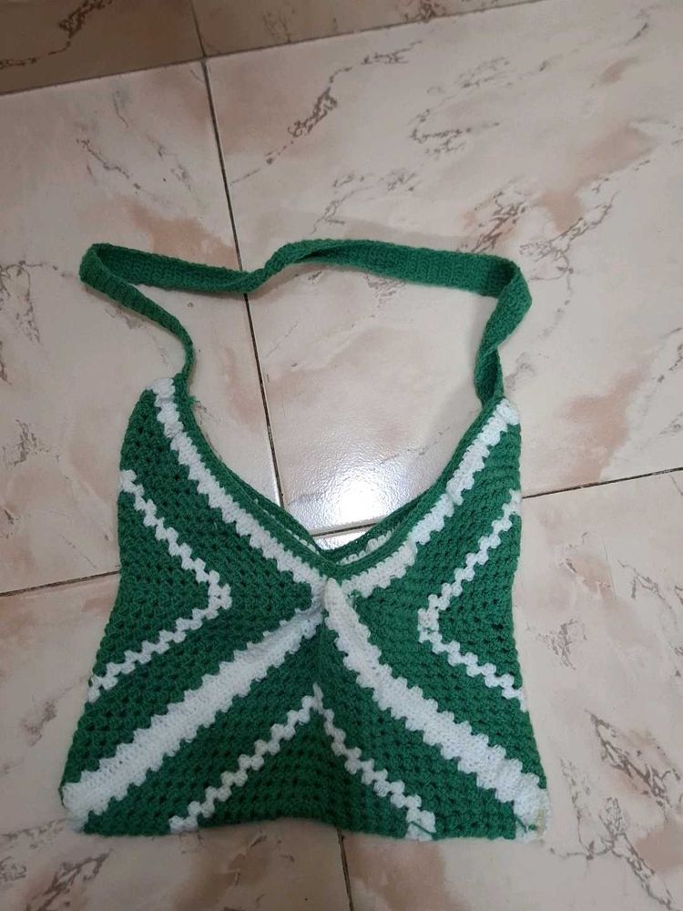 Handmade Crochet Tote Bag