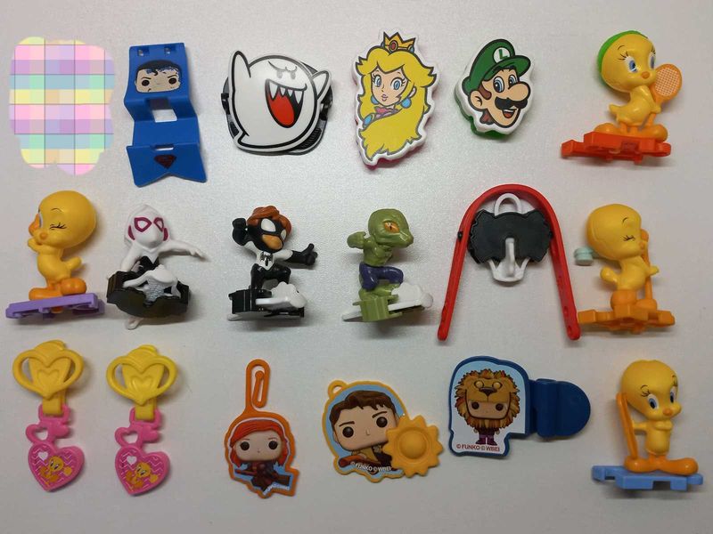 Mixed Set of 27 Kinder Joy Toys