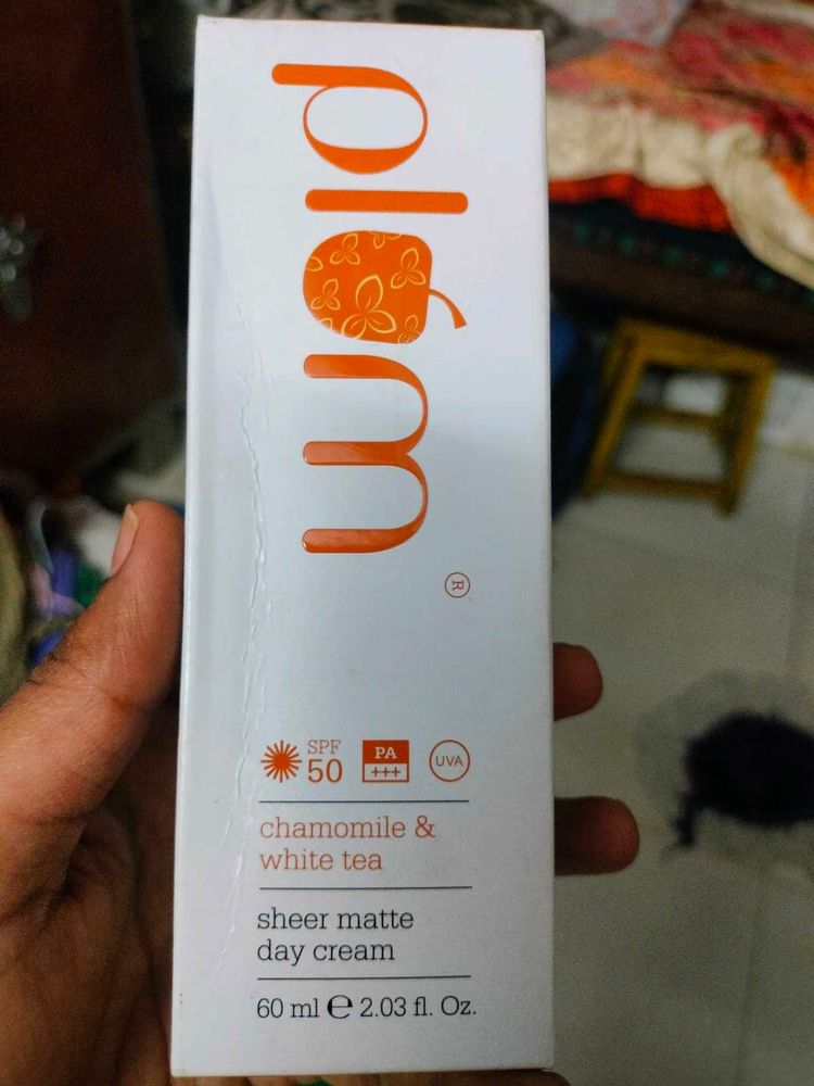 Plum Matte Day Cream With SPF 50