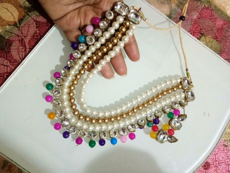Multi Layer Pearl Beads Set