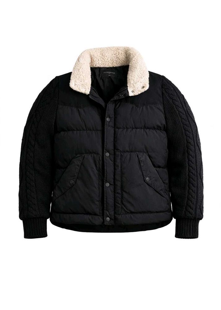 Stylish Black Puffer Jacket