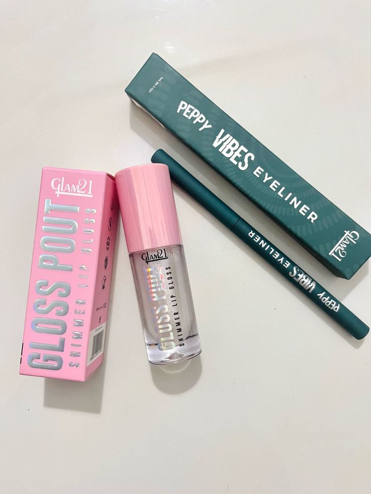 Glam21 Gloss Pout Shimmer Lip Glos