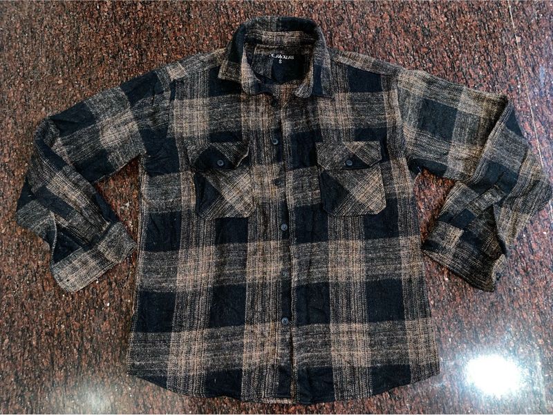 Men's Plaid Flannel Shirt