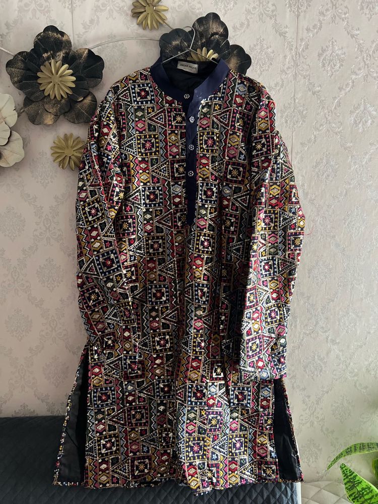 Navratri Embroidered Kurta for Women