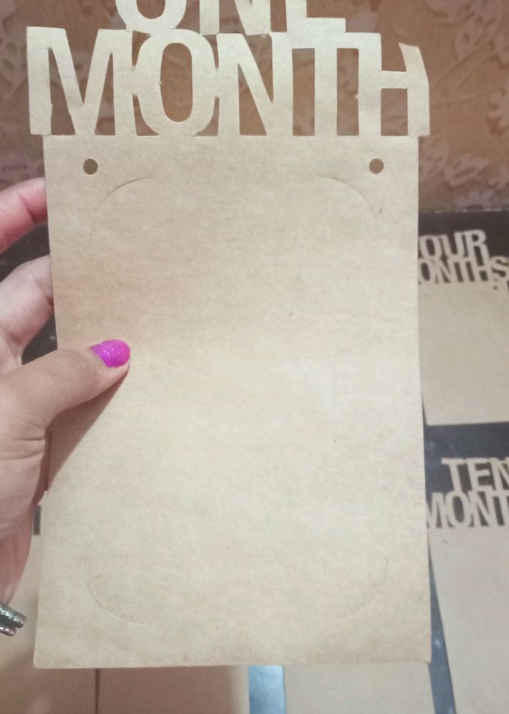 Photo Banner From First Month To 12th Mont